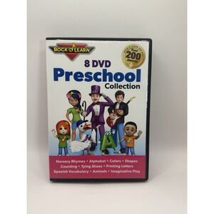 Rock 'N Learn Preschool Collection DVD Set – 8 Disc Educational Learning Bundle